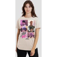 Kpop Demon Hunters Saja Era Grid T Shirt Natural