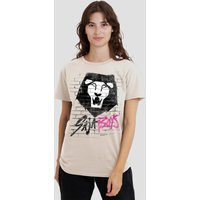 Kpop Demon Hunters Saja Graffiti Wall T Shirt Natural