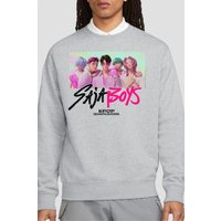 Kpop Demon Hunters Saja Photo Frame Sweatshirt Athletic Heather