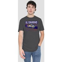 Chevrolet El Camino 85 T Shirt Charcoal