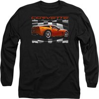 Chevrolet Orange Z06 Vette Long Sleeve T Shirt