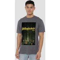 Yellowjackets Character Poster T Shirt Charcoal