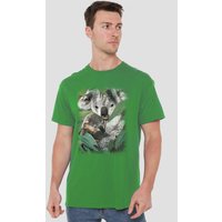 Wildlife M hood T Shirt Kelly