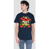 Christmas Merry & Bright Elmo T Shirt