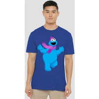 Furry Friends Forever Cookie Monster T Shirt Royal