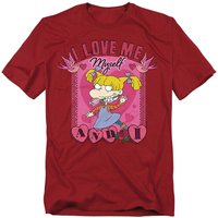 Rutgats ValentineS Day Angelica I Love Me Myself & I T Shirt Cardinal