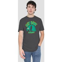 Other Gumby Get Bent T-Shirt, Charcoal in Grey | Size: Medium