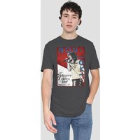 86 Tour T Shirt Charcoal