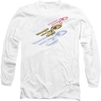 Retro Tri Enterprise Long Sleeve T Shirt