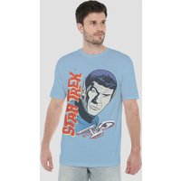 Vintage Spock T Shirt Light Blue