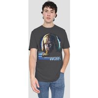 Tng Worf T Shirt Charcoal