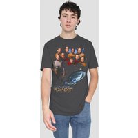 Voyager Crew T Shirt Charcoal