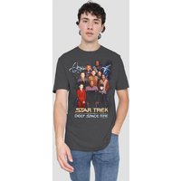 Ds9 Crew T Shirt Charcoal
