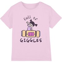 Disney Girl's Collection Boo Full Of Giggles Kids T-Shirt in Pink | Size: 3-4 Years