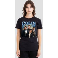 Netflix Women's Bridgerton - Colin Bridgerton Vintage T-Shirt, Black | Size: 2XL