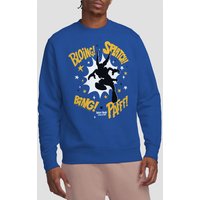 Asterix & Obelix Asterix Fight Silhouette Sweatshirt Royal Blue