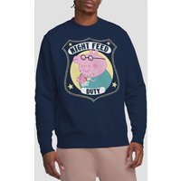 Peppa Pig Daddy Pig Night Feed Duty Sweatshirt