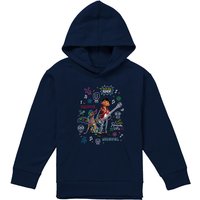 Coco Miguel & Dante Movie Quotes & Colorful Doodles Pull Over Hoodie