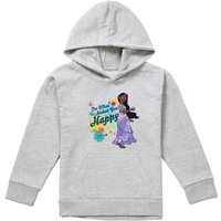 Disney Encanto Isabela Do What Makes You Happy Youth Kids Pull-Over Hoodie, Athletic Heather in Grey | Size: 9-11 Years