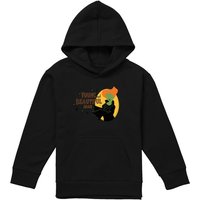 Disney Hocus Pocus Winifred Young & Beautiful Again Youth Kids Pull-Over Hoodie, Black | Size: 12-13 Years