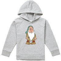 Snow White And The Seven Dwarfs, Sleepy Struggles Youth Kids Pull-Over Hoodie, Athletic Heather in Grey | Size: 12-13 Years