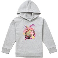 Pocahontas Airbrush Pull Over Hoodie Athletic Heather