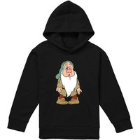 Snow White And The Seven Dwarfs, Sleepy Struggles Youth Kids Pull-Over Hoodie, Black | Size: 9-11 Years