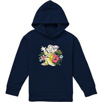 Disney Snow White Greetings From Dopey Youth Kids Pull-Over Hoodie, Navy | Size: 7-8 Years