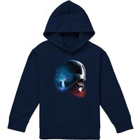 Disney Obiwan Kenobi Poster Vader Youth Kids Pull-Over Hoodie, Navy | Size: 7-8 Years