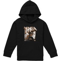 Marvel X-Men Gambit Info Youth Kids Pull-Over Hoodie, Black | Size: 9-11 Years