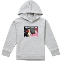 Disney Lady & The Tramp Dog For Christmas Youth Kids Pull-Over Hoodie, Athletic Heather in Grey | Size: 5-6 Years