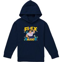 Disney Encanto Flex Alert With Luisa Youth Kids Pull-Over Hoodie, Navy | Size: 5-6 Years