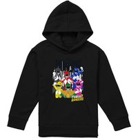 Hasbro Power Rangers It'S Morphin Time Youth Kids Pull-Over Hoodie, Black | Size: 5-6 Years