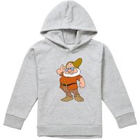 Snow White And The Seven Dwarfs, Doc, The Leader Youth Kids Pull-Over Hoodie, Athletic Heather in Grey | Size: 5-6 Years