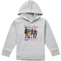Disney Star Wars Ahsoka Galaxy Girls Ketsu Sabine Hera Youth Kids Pull-Over Hoodie, Athletic Heather in Grey | Size: 12-13 Years
