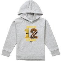 Star Wars Greatest C3Po Chewbacca Pull Over Hoodie Athletic Heather