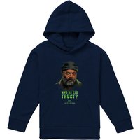 Marvel Secret Invasion Who Do You Trust Youth Kids Pull-Over Hoodie, Navy | Size: 12-13 Years