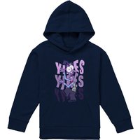 Disney Inside Out 2 Fear Youth Kids Pull-Over Hoodie, Navy | Size: 5-6 Years