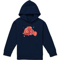 Disney Finding Nemo Nemo Ocean Youth Kids Pull-Over Hoodie, Navy | Size: 7-8 Years