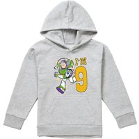 Toy Story Birthday Buzz IM 9 Pull Over Hoodie Athletic Heather