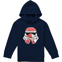 Star Wars Christmas Merry Force Be You Stormtrooper Pull Over Hoodie