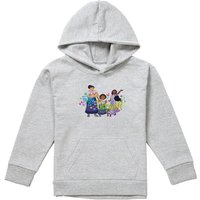 Disney Encanto Family Is Everything With Mirabel, Isabela & Luisa Youth Kids Pull-Over Hoodie, Athletic Heather in Grey | Size: 7-8 Years