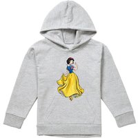 Disney Snow White Fairest Princess Of Them All Youth Kids Pull-Over Hoodie, Athletic Heather in Grey | Size: 9-11 Years