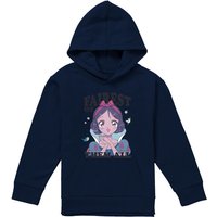 Disney Snow White Fairest Of Them All Youth Kids Pull-Over Hoodie, Navy | Size: 5-6 Years
