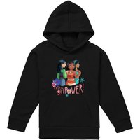 Princess Mulan Moana Jasmine Extra Power Pull Over Hoodie
