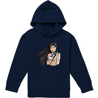 Disney Pocahontas Sketch Youth Kids Pull-Over Hoodie, Navy | Size: 12-13 Years