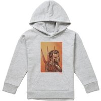 Marvel X-Men Wolverine Ready Youth Kids Pull-Over Hoodie, Athletic Heather in Grey | Size: 12-13 Years