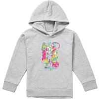 Marvel Ghost Spider Wall Art Youth Kids Pull-Over Hoodie, Athletic Heather in Grey | Size: 12-13 Years