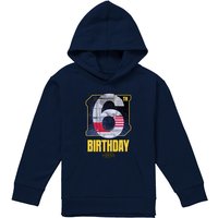 Disney Star Wars Xwing 6Th Birthday Space Youth Kids Pull-Over Hoodie, Navy | Size: 5-6 Years