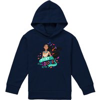 Disney Pocahontas Colours Of The Wind Youth Kids Pull-Over Hoodie, Navy | Size: 12-13 Years